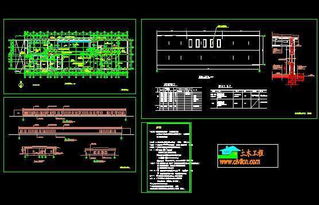 食品加工廠建筑施工圖免費下載 工業 農業建筑